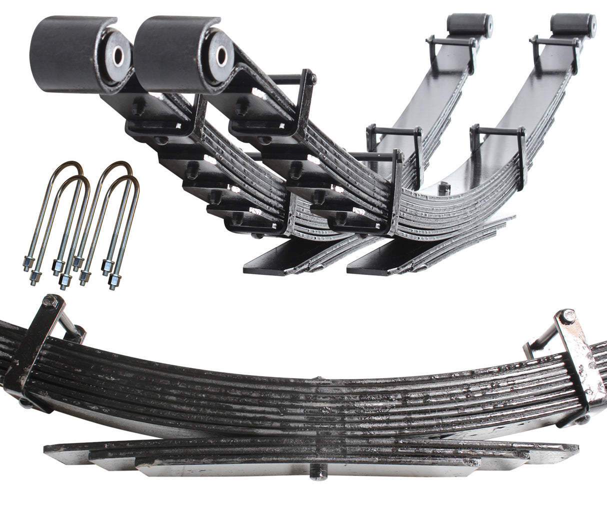 2003-2009 RAM 2500/3500 4X4 DIESEL FULL PROGRESSIVE LEAF SPRING KIT – 1″ LIFT