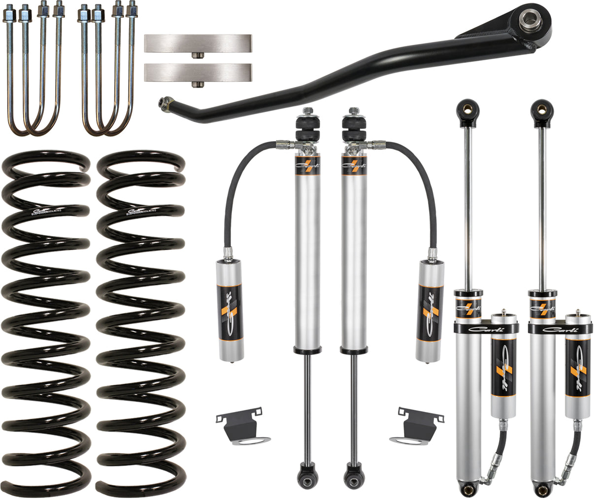 Carli Backcountry Leveling Suspension - Base - 2.5in Lift - 2019-25 - Ram 3500 - 4X4