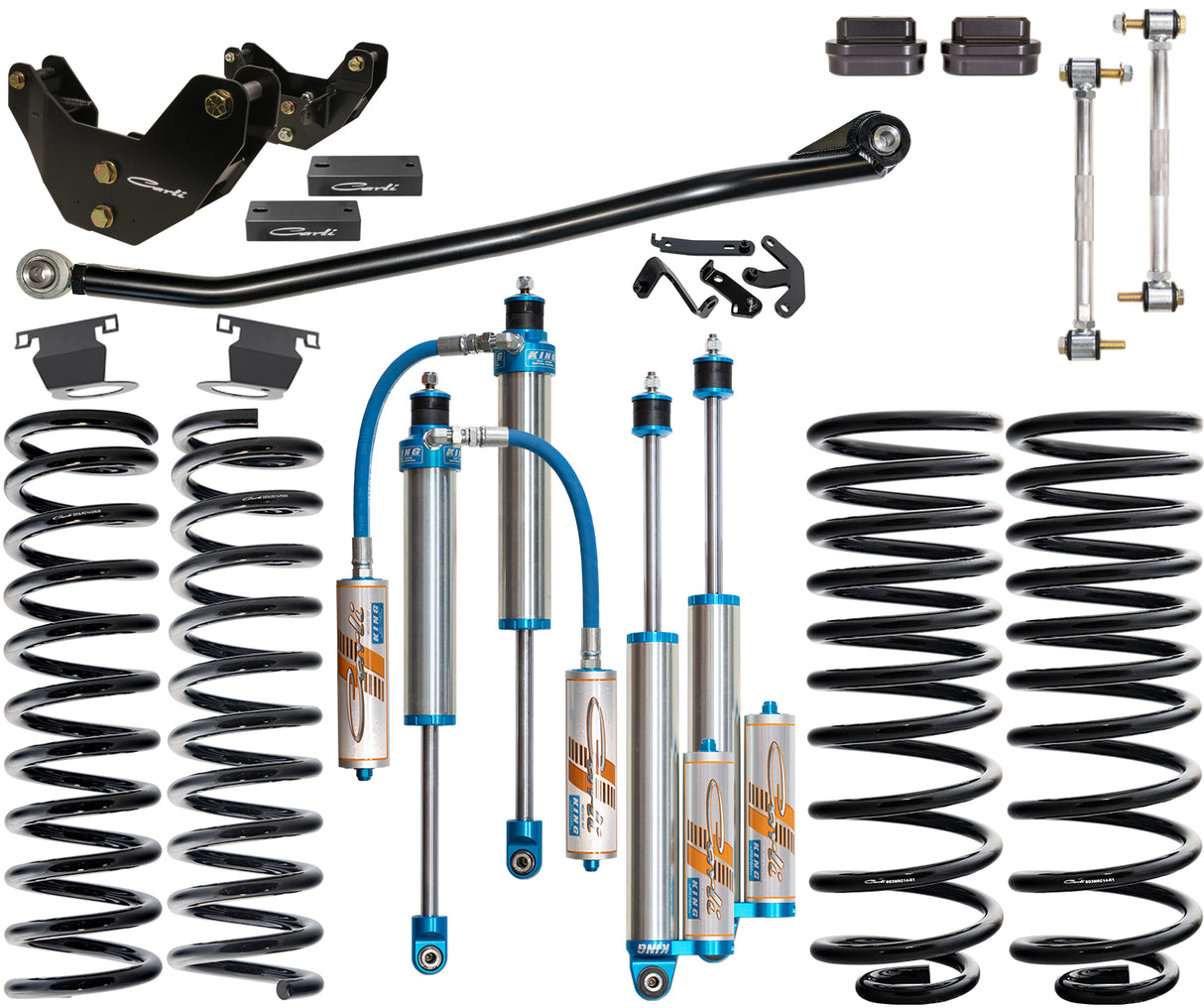 Carli Pintop 2.5 Suspension System - Base - 3.25in Lift - 14-22 Ram 2500 - Coil Rear