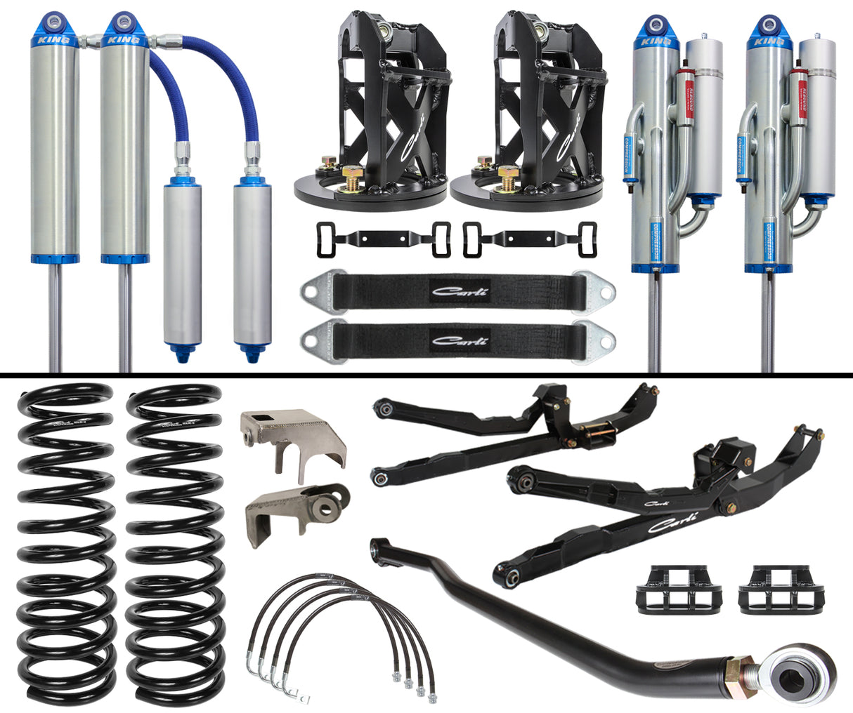 Carli Unchained 3.5 System - Base - 3in Lift - 03-09 Ram 2500/3500 - Diesel - Long Arm