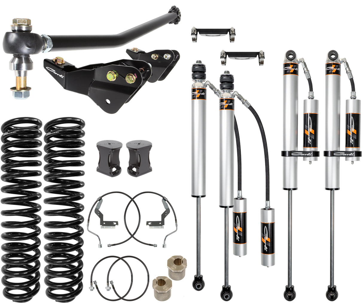 Carli Backcountry 2.0 System - Base - 4.5/5.5in Lift - 2017-22 Ford F250/F350