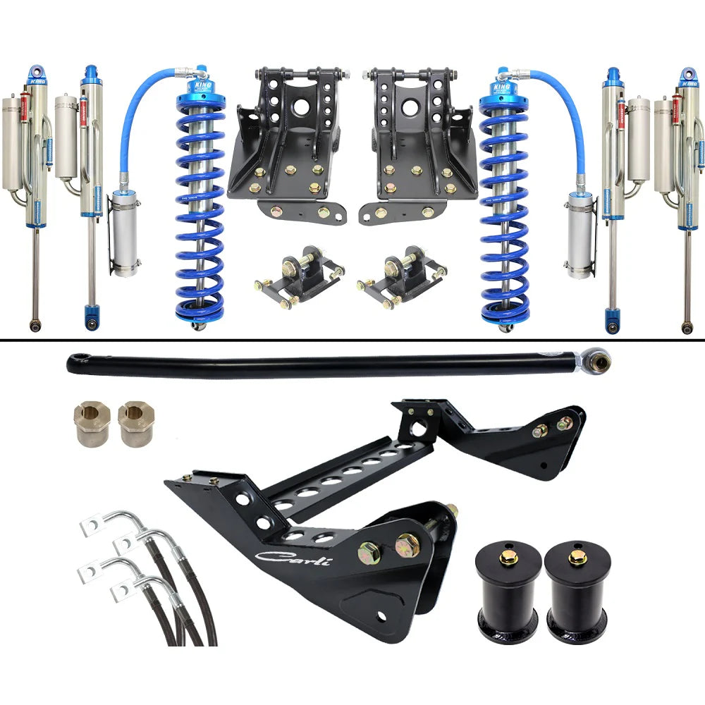 Carli Coilover 2.5 Bypass System - Base - 4.5in Lift - 2005-07 Ford F250/F350
