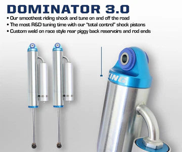 Carli Dominator 2.5 System - Base - 4.5in Lift - 2008-10 Ford F250/F350 - Diesel