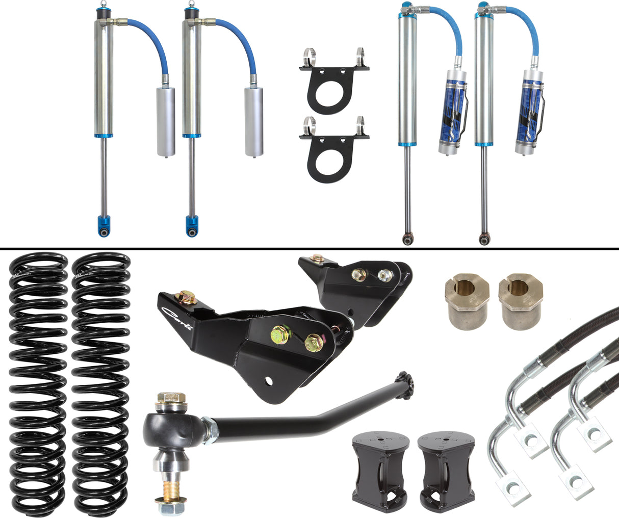 Carli Pintop Suspension System - Base - 4.5/5.5in Lift - 17-22 Ford F250/350 - Diesel
