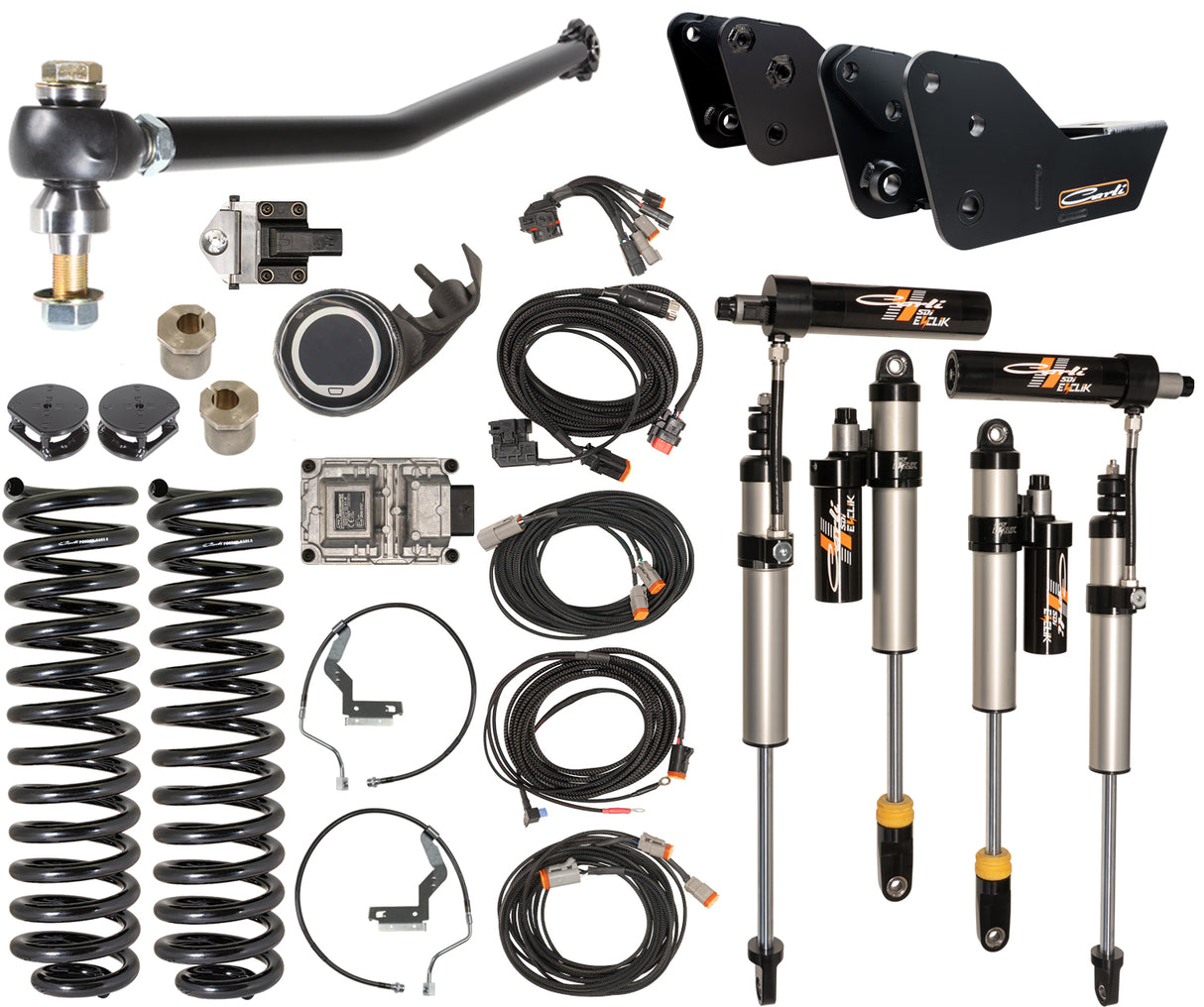 Carli E-Venture System - Base - 3.0in Lift - 2023+ Ford F250/F350 - Gas