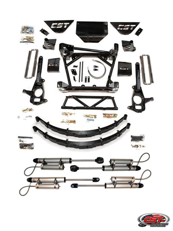 CST Lift Kit 2011-2018 2500/3500 HD 8-10" ALL STAGES FULL LEAF SPRING