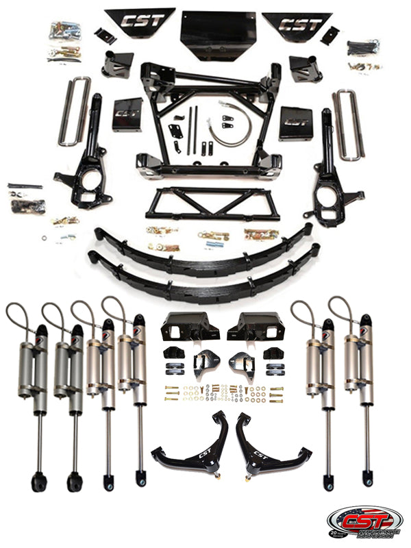 CST Lift Kit 2011-2018 2500/3500 HD 8-10" ALL STAGES FULL LEAF SPRING