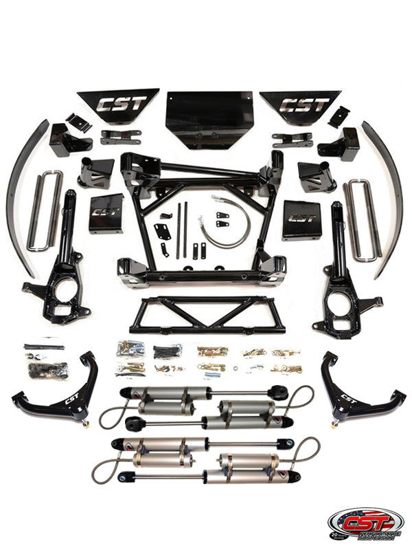 CST Lift Kit 2011-2018 2500/3500 HD 8-10" ALL STAGES ADD-A-LEAF