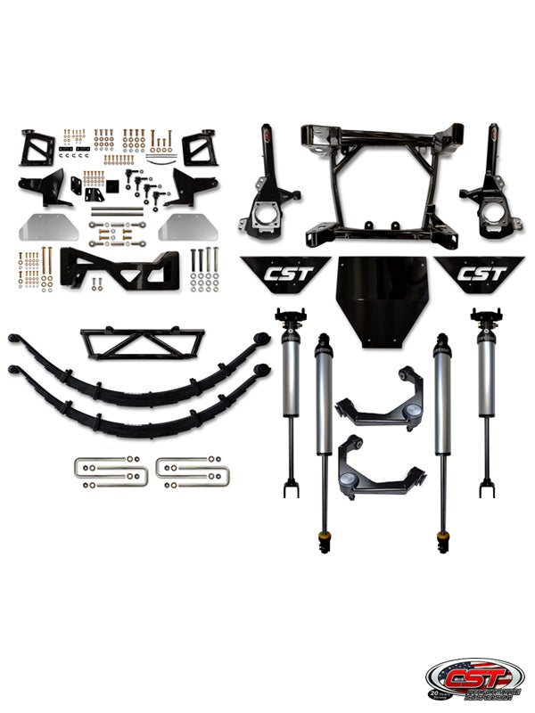 CST 20-22 Chevy / GMC HD 2500 / 3500 4wd 8″ Stage 14 Suspension System