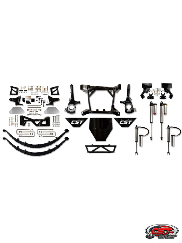 CST 20-22 Chevy / GMC HD 2500 / 3500 4wd 8″ Stage 19 Suspension System