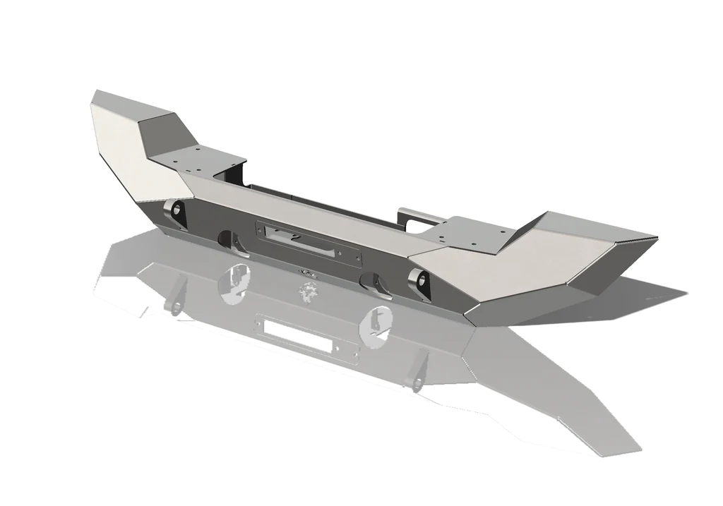 Pyro Full-width Front Bumper - Steel | Jeep Wrangler JL & Gladiator JT