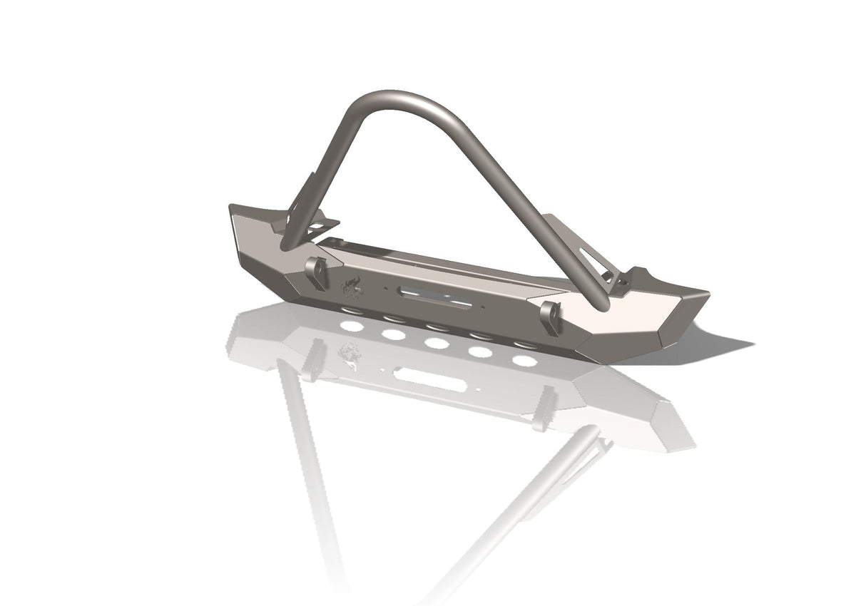 Pyro Mid-Width Front Bumper w/ Stinger | Jeep Wrangler CJ/YJ/TJ