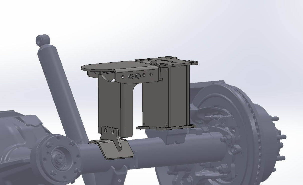 PMF FORD 1999-2016 F-250/350 FABRICATED BLOCKS DUAL REAR WHEEL SQUARE AXLE HOUSING
