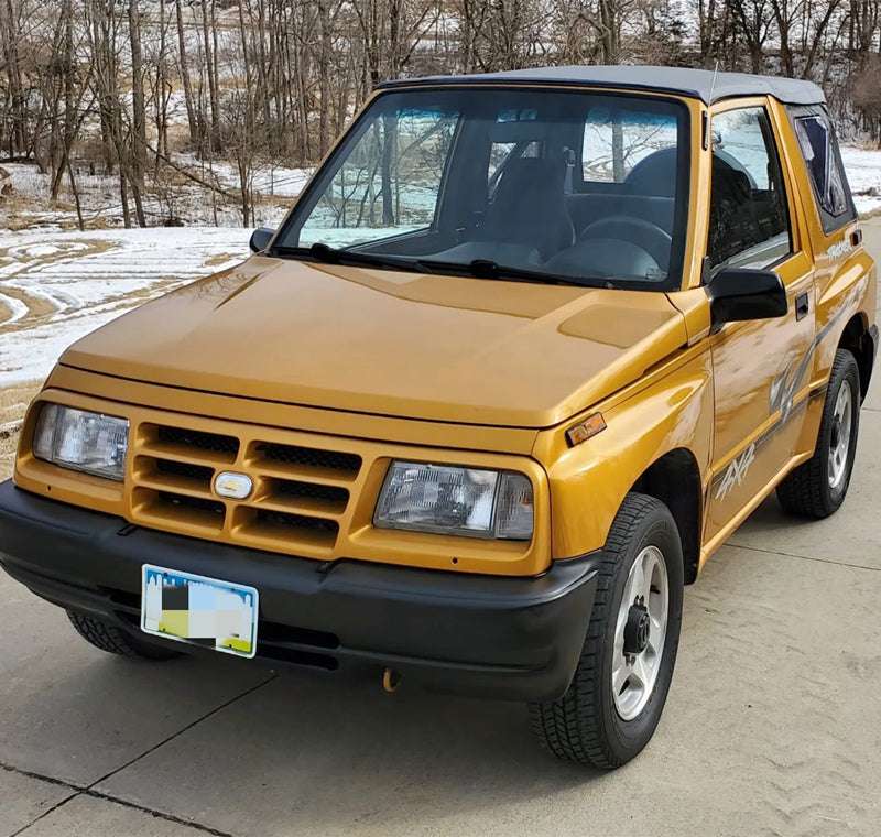 Chevrolet Tracker 1st Gen (1998 &1989–1991) Lensun 85W Hood Flexible Solar Panel
