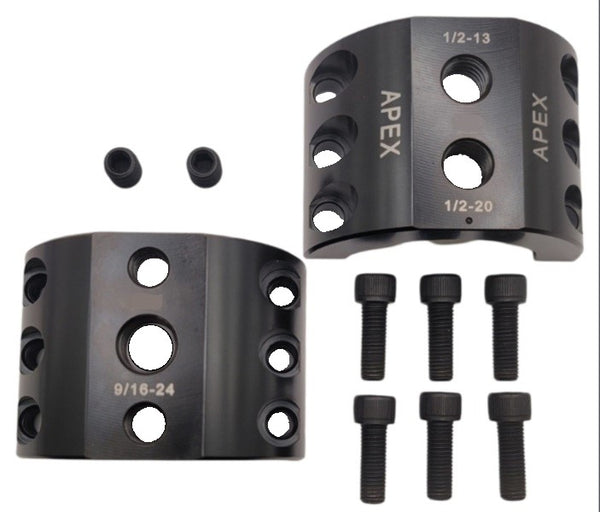 DC2.125-B - Steering Stabilizer Clamp Black Zinc, 2.125 " ID, Universal