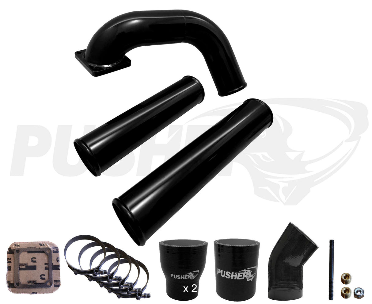 Pusher Pre And Post Intercooler Intake System For 1991 5 1993 Dodge Cummins 12v - 3