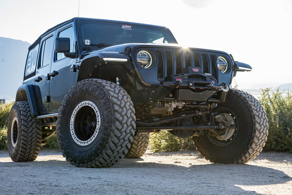 EVO MFG 2007-2024 Jeep Wrangler JK/JL & Gladiator JT KSPEC Pre Runner Front Winch Tube Bumper