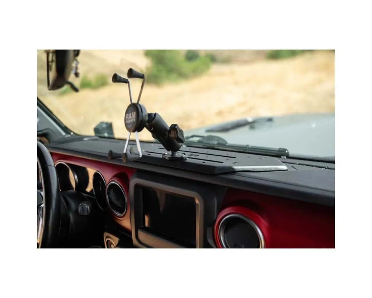 DV8 Offroad 18-23 Jeep Wrangler JL/20-23 Gladiator JT Device Dash Mount V2