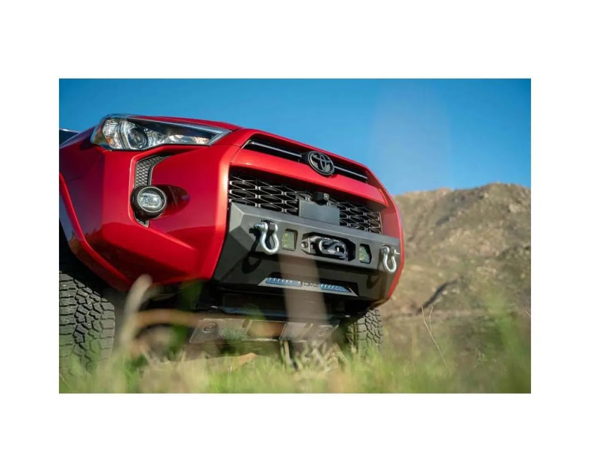 DV8 Offroad 14-24 Toyota 4Runner Centric Series Winch Front Bumper
