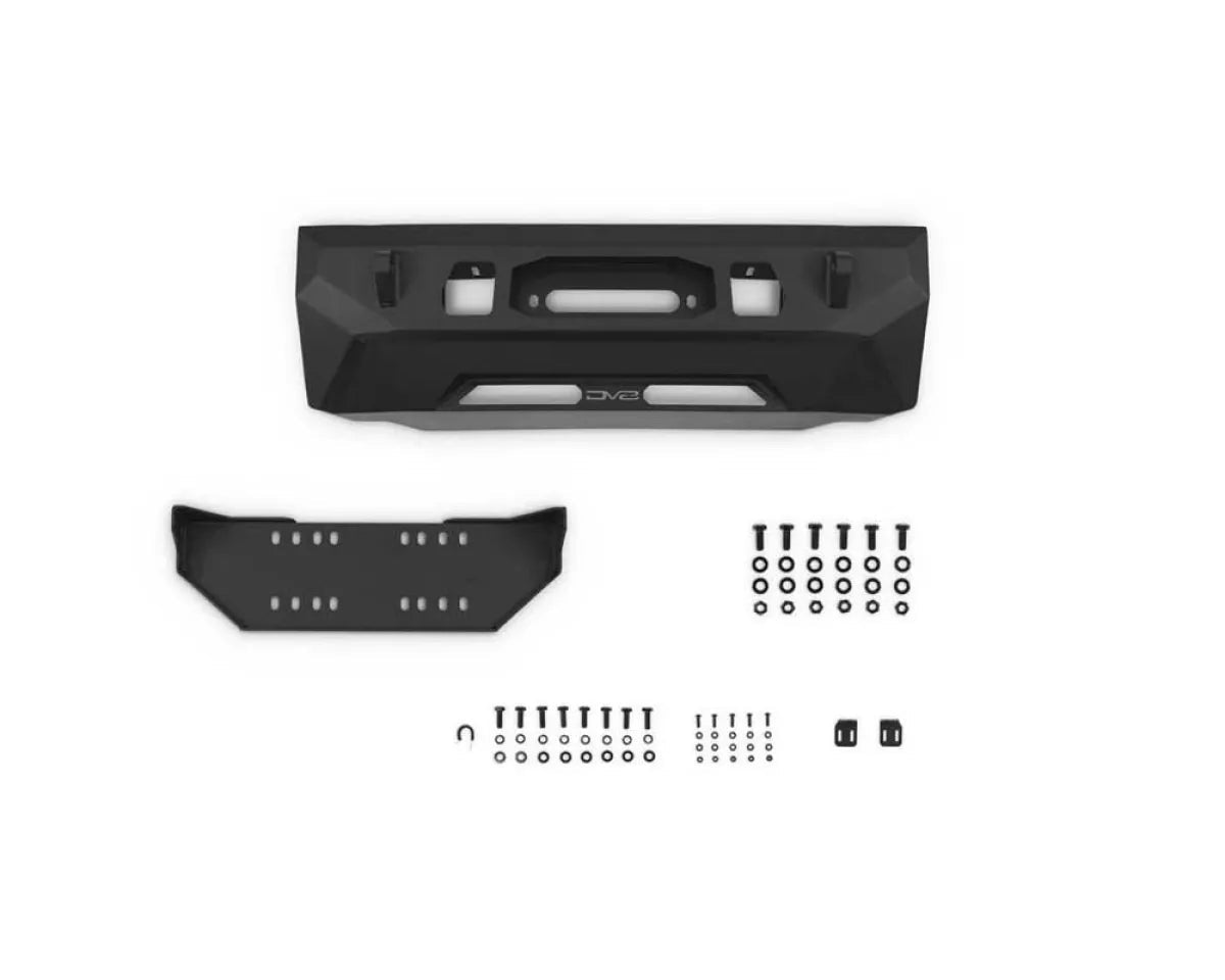 DV8 Offroad 14-24 Toyota 4Runner Centric Series Winch Front Bumper