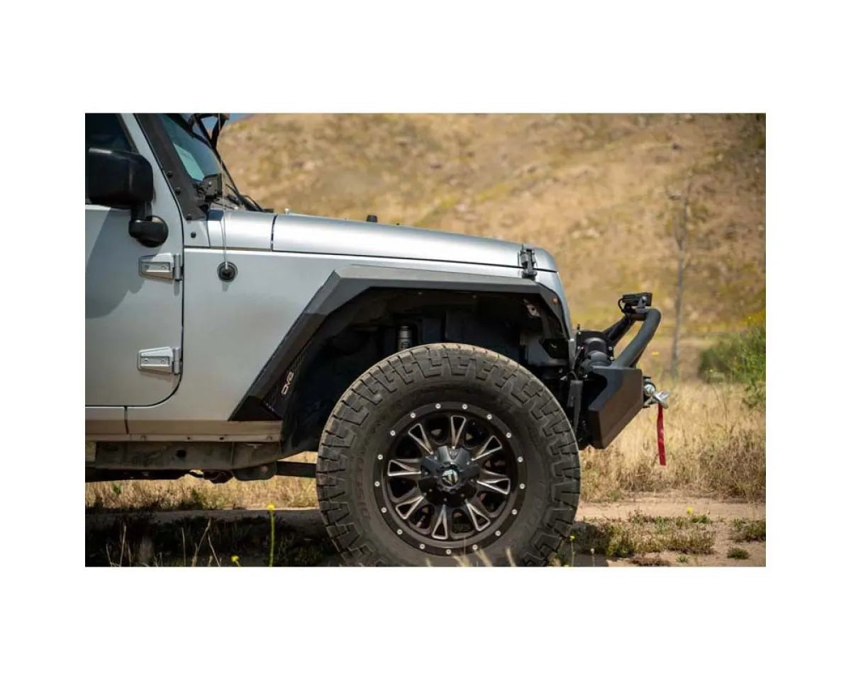DV8 Offroad 07-18 Jeep Wrangler JK Armor Fender Flares