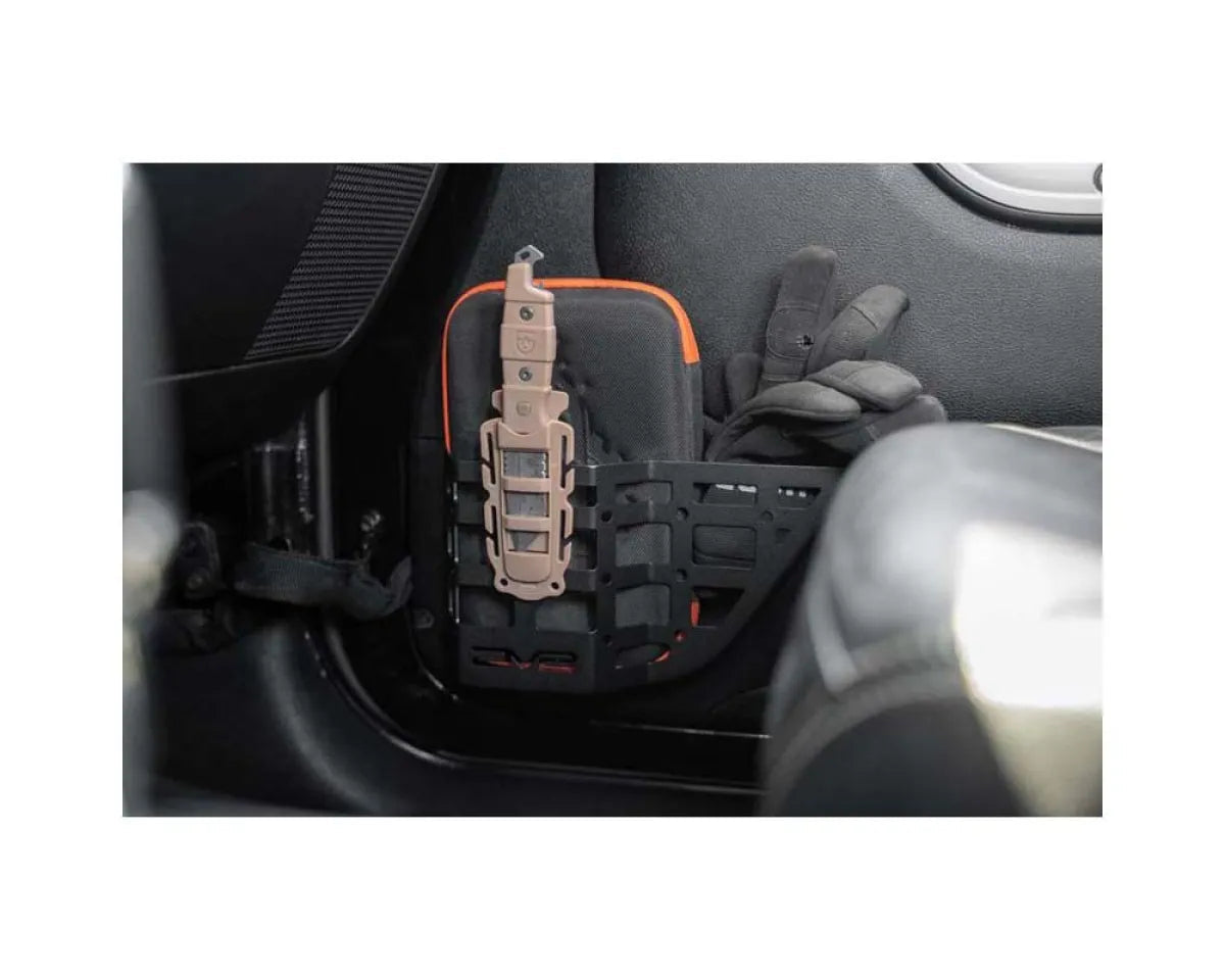 DV8 Offroad 11-18 Jeep Wrangler JK Front Door Pocket Molle Panels