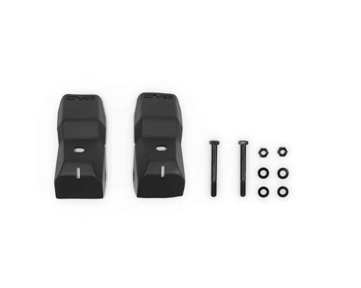 DV8 Offroad 10-23 Toyota 4Runner Rear Shock Skid Plates
