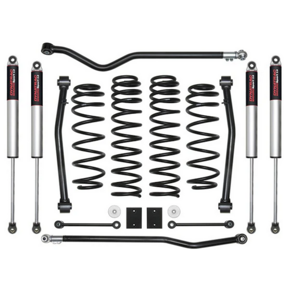 Dynatrac EnduroSport® 3" Suspension Lift Kit System 3, JL30-1X5310-L3, 2018+ Jeep Wrangler JL