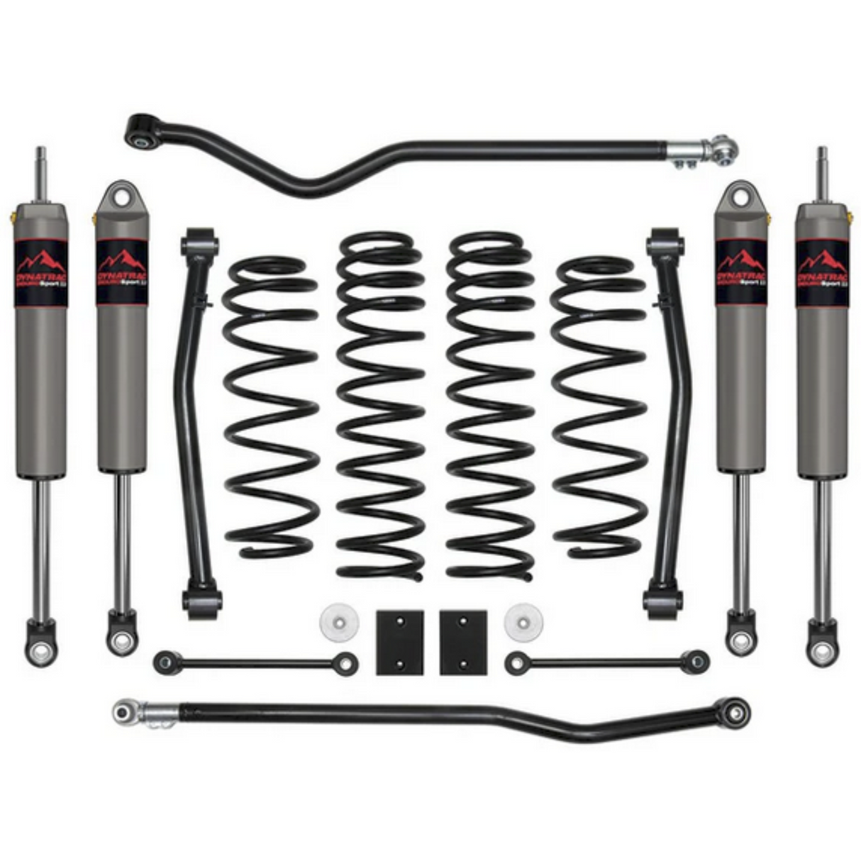 Dynatrac EnduroSport® 3" Suspension Lift Kit System 6, JL30-1X5310-L6, 2018+ Jeep Wrangler JL