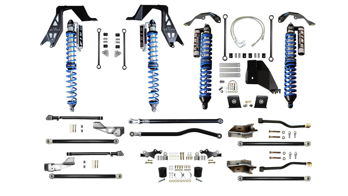 EVO MFG 2020-2024 Jeep Gladiator JT (GAS) 2.5 inch King Coilover Long Arm PRO PLUS