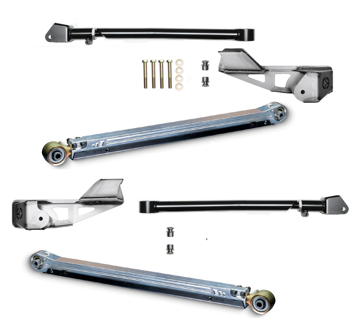 EVO MFG 2018-2024 Jeep Wrangler JL & Gladiator JT Front High Clearance Long Arm Kit ( Only)