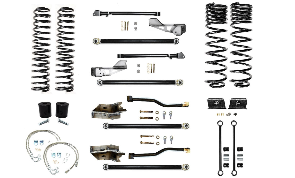 EVO MFG 2020-2024 Jeep Gladiator JT 2.5" GAS LONG ARM LIFT KIT SUSPENSION SYSTEMS
