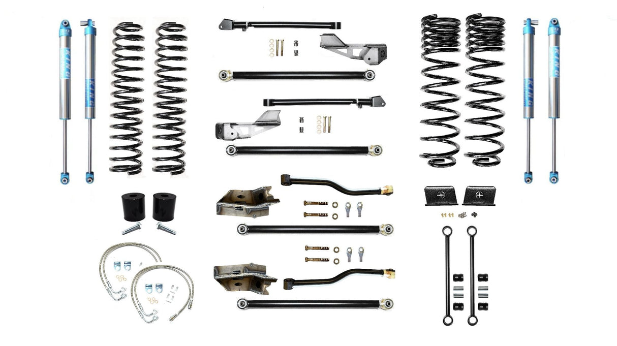 EVO MFG 2020-2024 Jeep Gladiator JT 2.5" DIESEL LONG ARM LIFT KIT SUSPENSION SYSTEMS