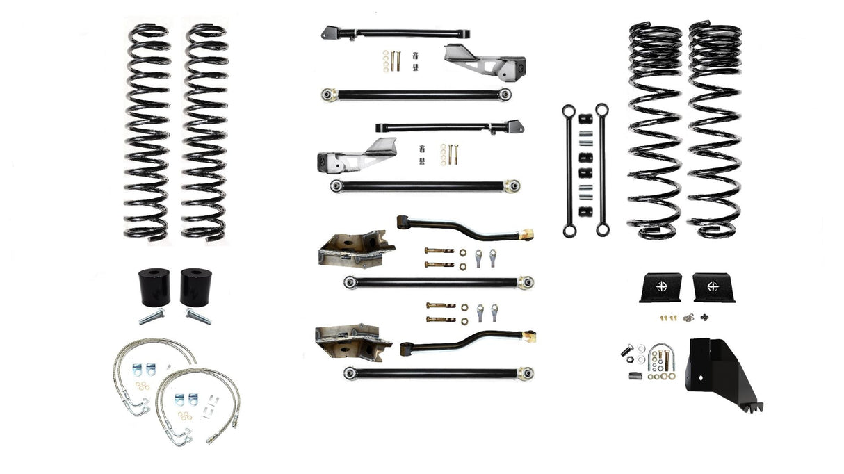 EVO MFG 2020-2024 Jeep Gladiator JT 4.5" DIESEL LONG ARM LIFT KIT SUSPENSION SYSTEMS