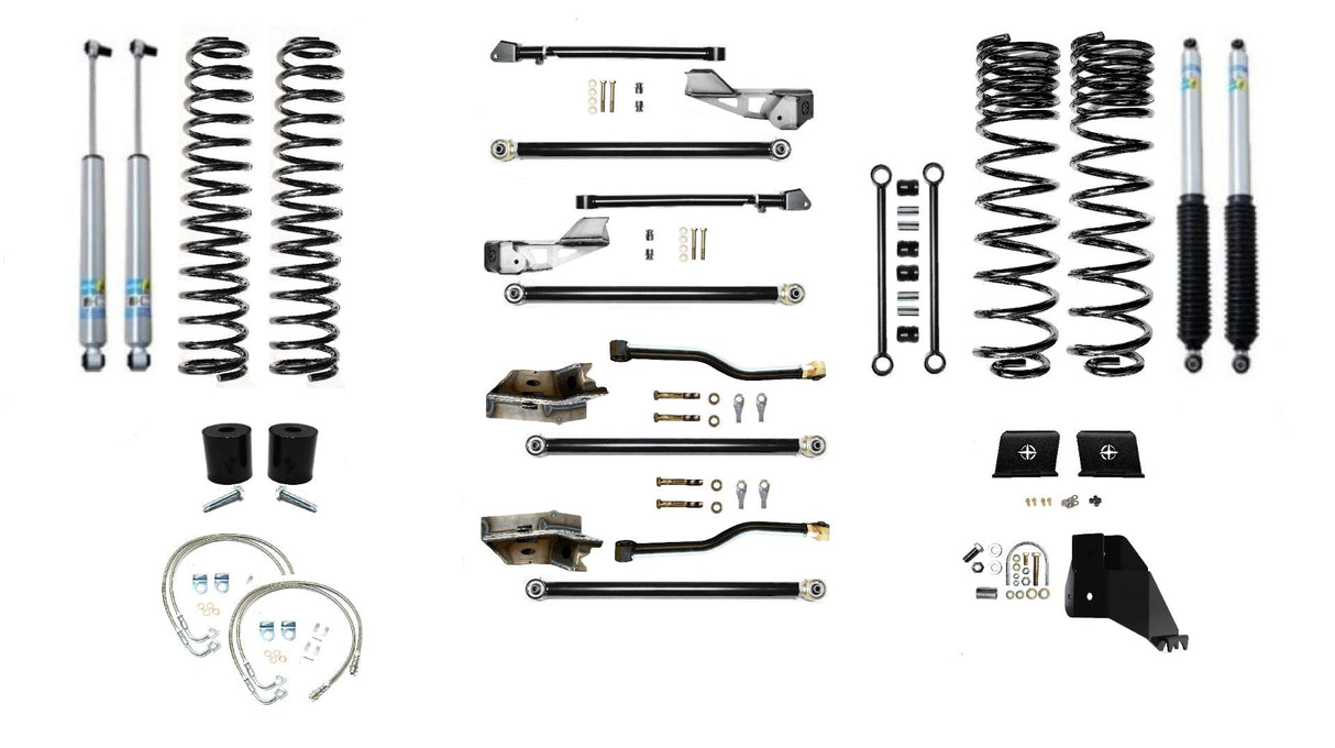 EVO MFG 2020-2024 Jeep Gladiator JT 4.5" GAS LONG ARM LIFT KIT SUSPENSION SYSTEMS