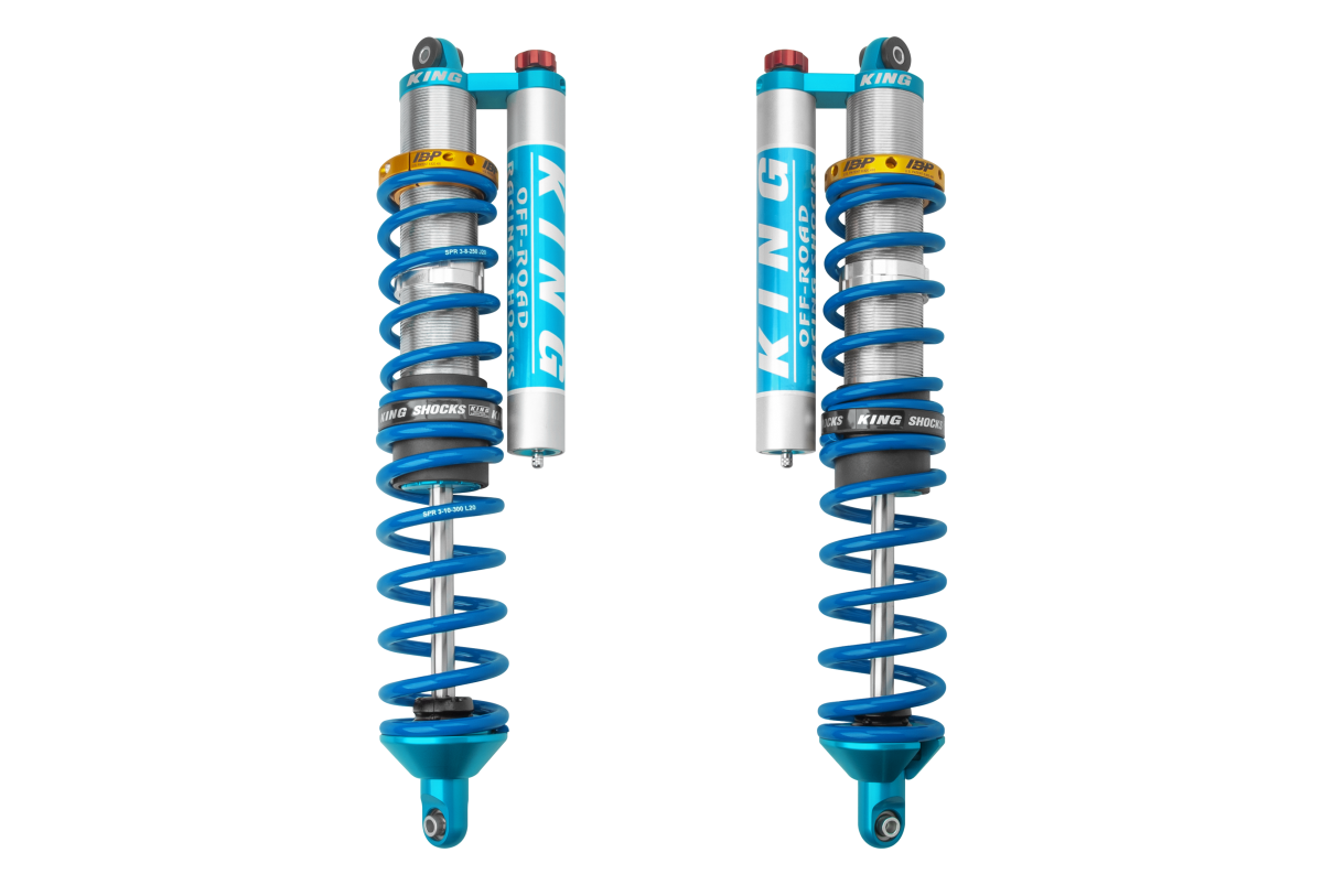 King Shocks 14+ Polaris RZR-XP1000/Turbo Front 2.5 Internal Bypass Remote Coilover w/ Adjuster