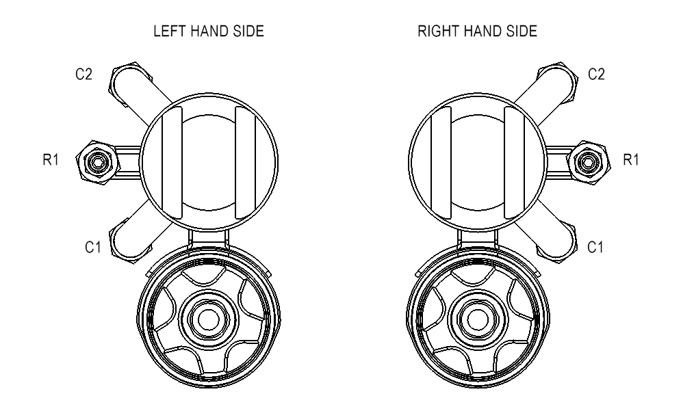 King Shocks 2.5 PR 3 Tube Bypass Shock (Style1) W/Piggyback Res 12" Stroke Single