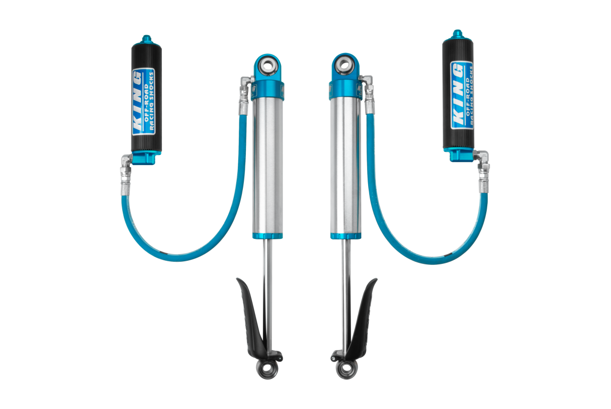 King Shocks 76/78/79 Toyota Land Cruiser Rear 2.5 Dia Remote Reservoir Shock (0-2in Lift) - Pair