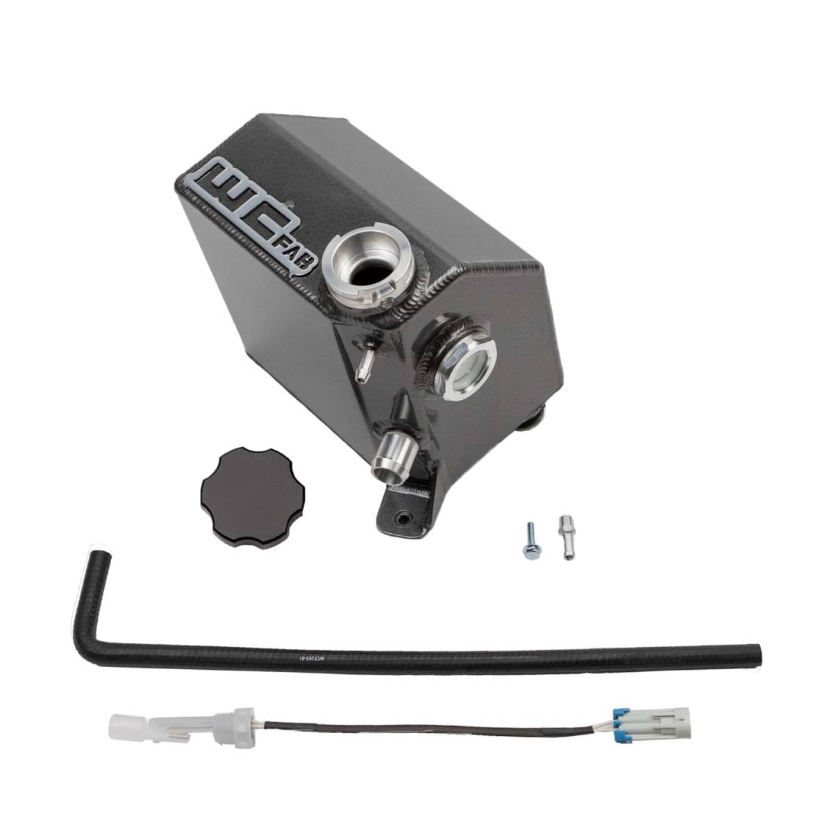 Wehrli 2017-2019 L5P Duramax 2500/3500 & 2019+ L5D Duramax OEM Placement Coolant Tank Kit - Bengal Grey