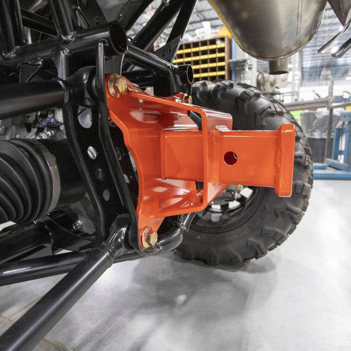 Wehrli 2019+ Honda Talon 1000X/R 2 Seat Receiver Hitch / Pull Plate - Talon Matte Blue Metallic