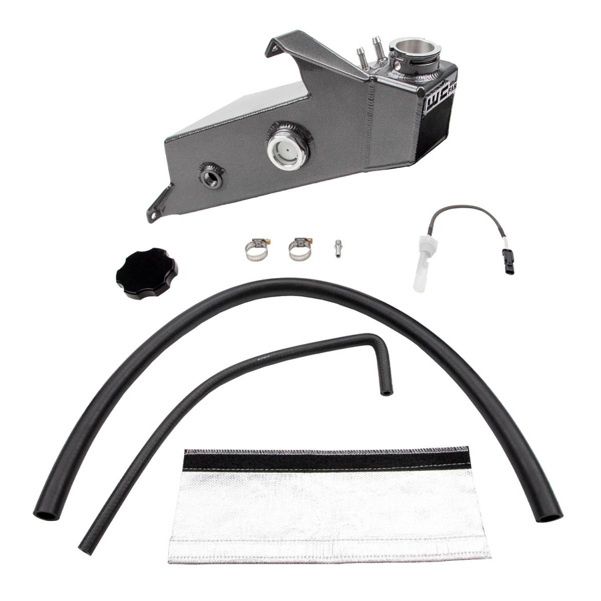 Wehrli 2019-2023 Dodge 6.7L Cummins OEM Placement Coolant Tank Kit - Bengal Silver