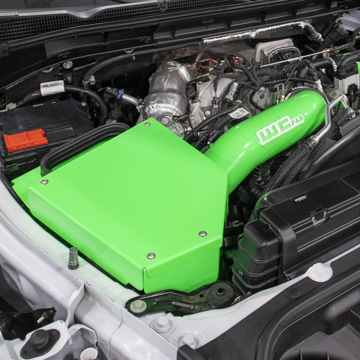 Wehrli 20-24 Chevrolet 6.6L L5P Duramax 4in Intake Kit - Candy Teal