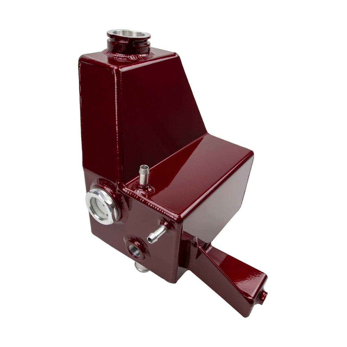 Wehrli 2013-2018 Dodge 6.7L Cummins OEM Placement Coolant Tank Kit - Bengal Silver