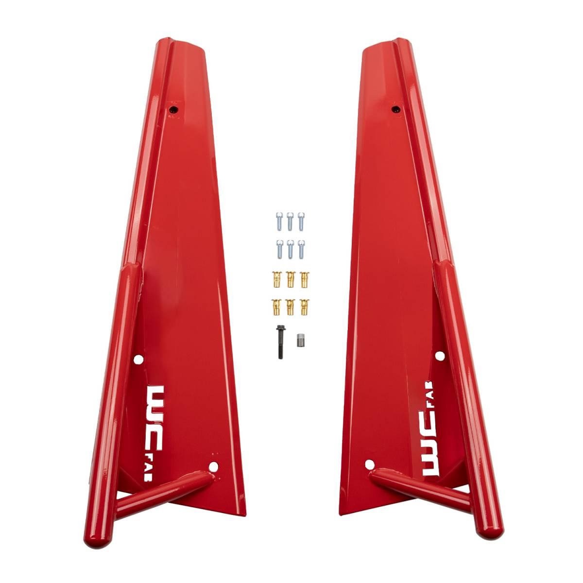 Wehrli 19-23 Polaris RZR XP/S 1000 2 Seat Tree Kickers - Indy Red