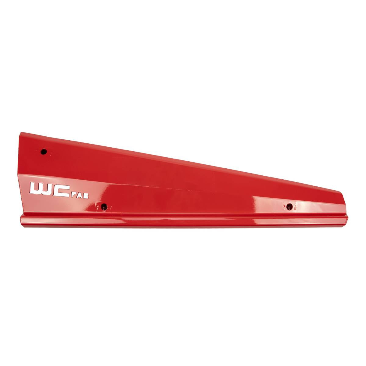 Wehrli 19-23 Polaris RZR XP/S 1000 2 Seat Rock Sliders - Indy Red