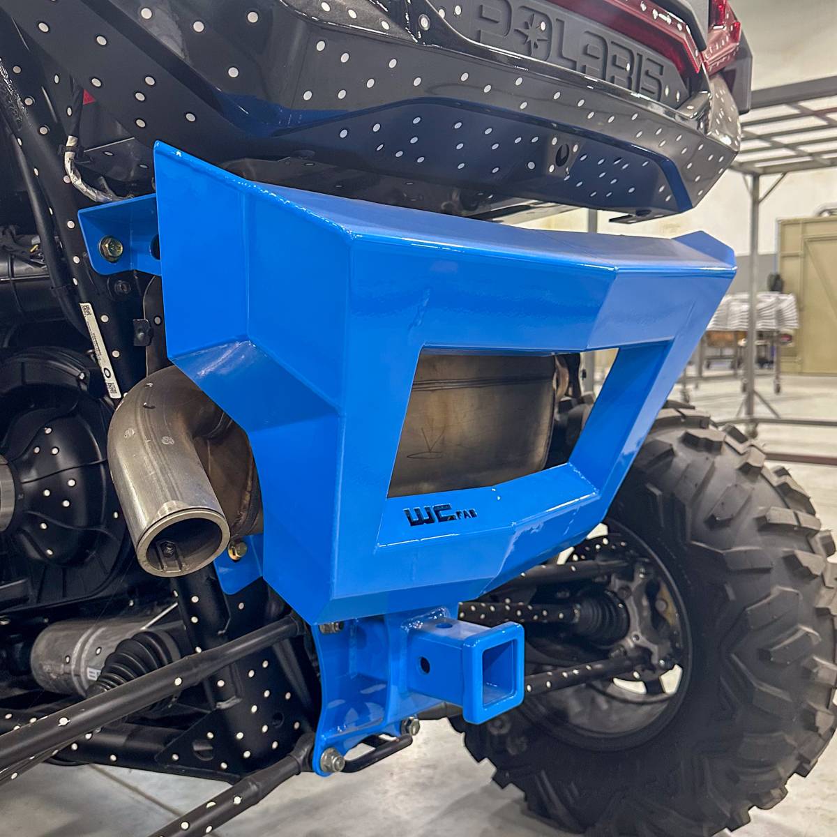 Wehrli 19-23 Polaris RZR XP/S 1000 Rear Bumper - Velocity Blue