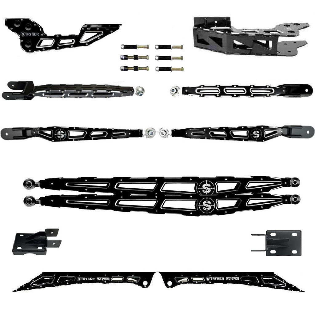 3 1/2" to 8" RAD F250 F350 4-LINK UPGRADE KIT 2023 to 2026 SUPER DUTY