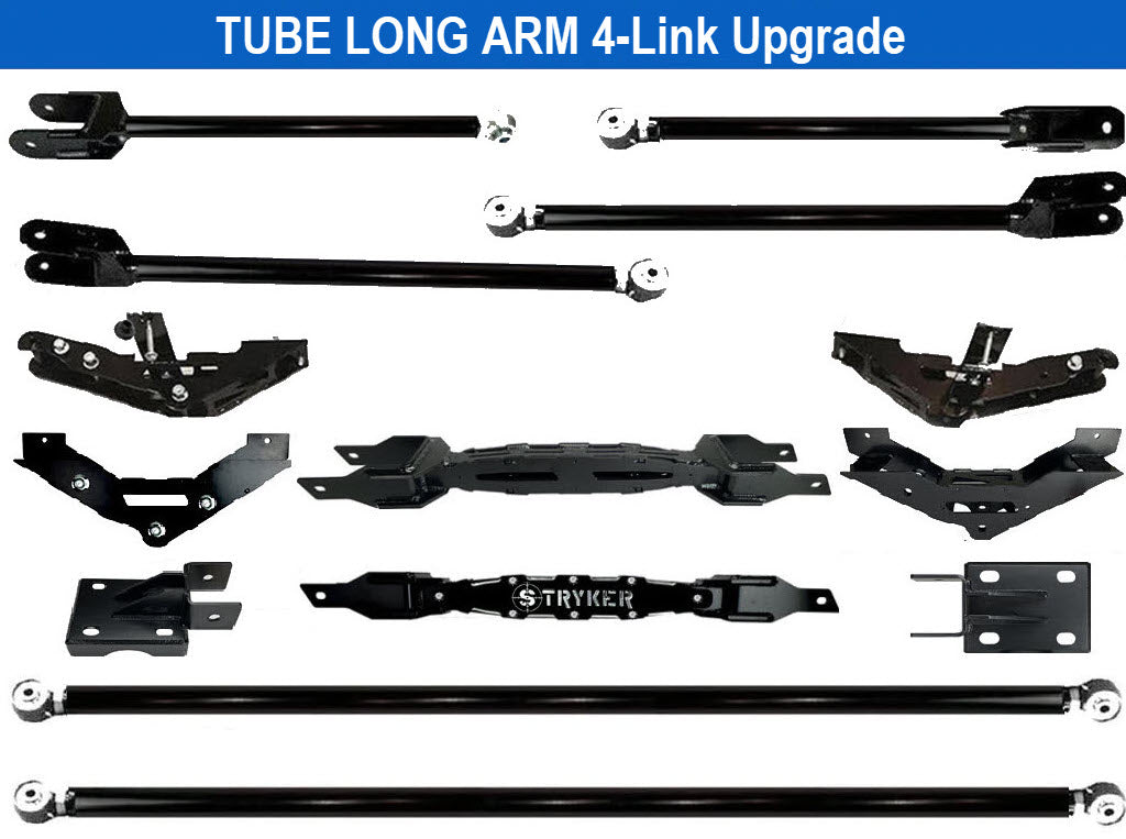 10" to 14" F450 TUBE LONG ARM 4-Link Lift Upgrade for 2023 to 2026 Super Duty