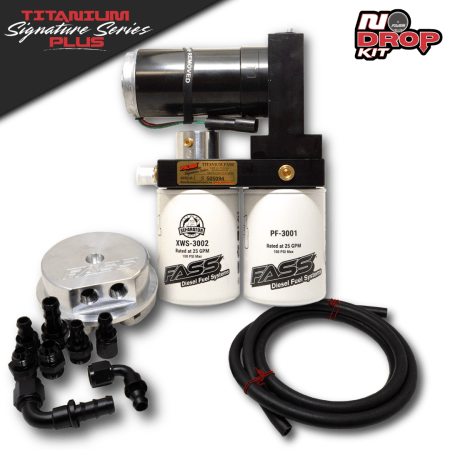 FASS Diesel Fuel Systems 2023-2024 Ford Powerstroke 6.7L No-Drop Plus Kit 140GPH (Stock-700hp)