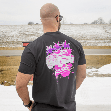 FASS Graffiti Tee Powerstroke Edition Black Short Sleeve T-Shirt